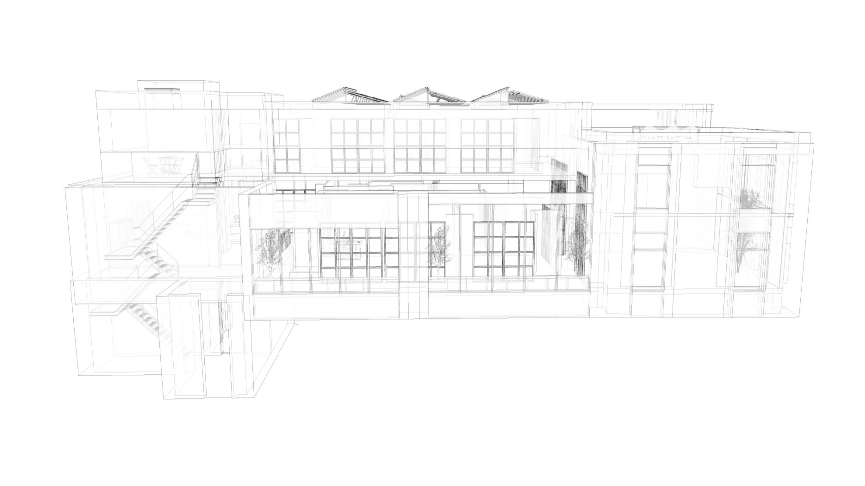 Watdajel — architectural render, street view
